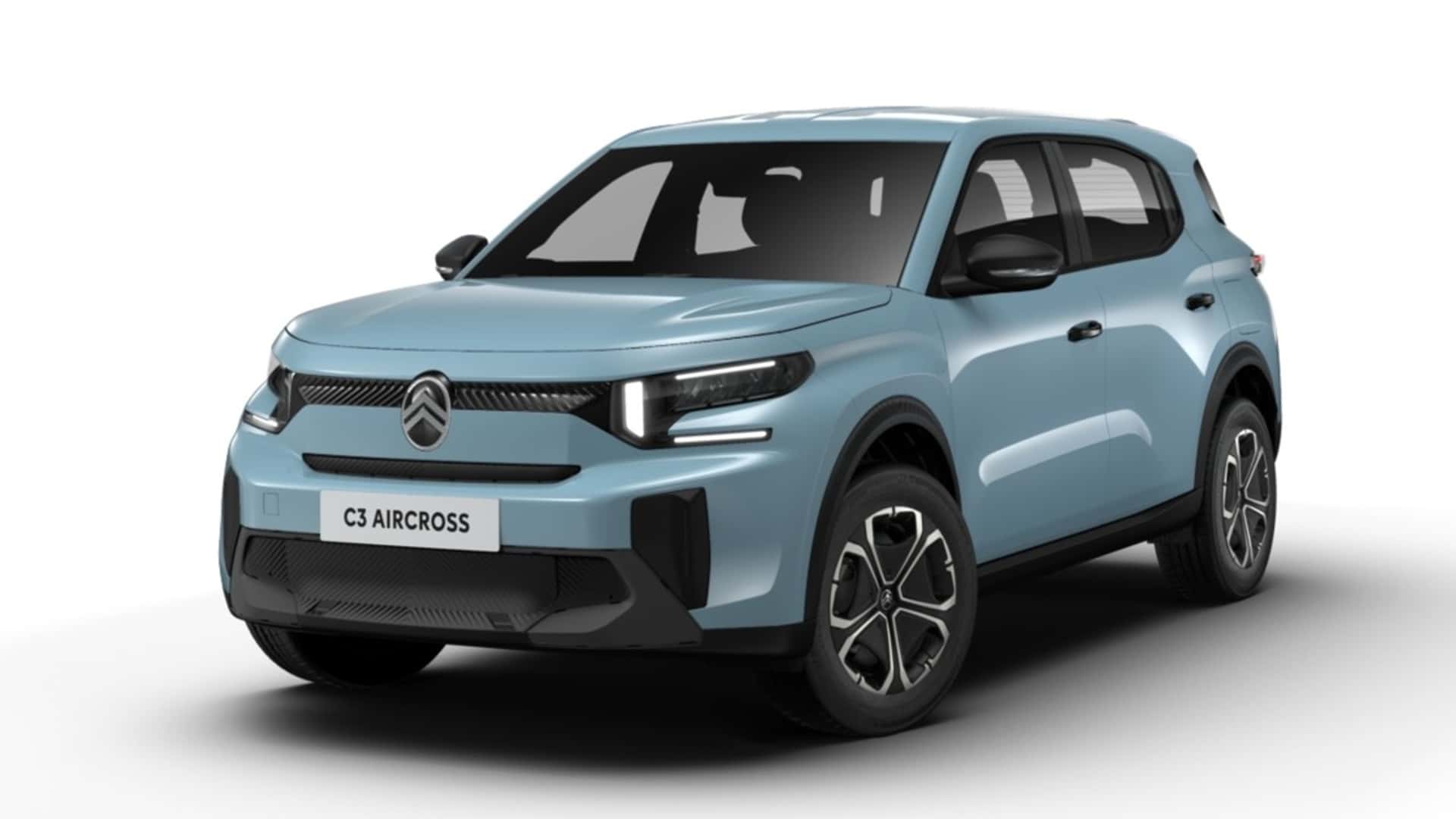 Interni della Citroën C3 Aircross di base
