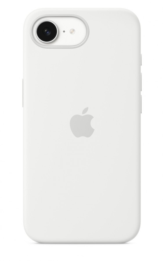 Custodia per iPhone 16e di colore bianco Custodia per iPhone 16e di colore bianco