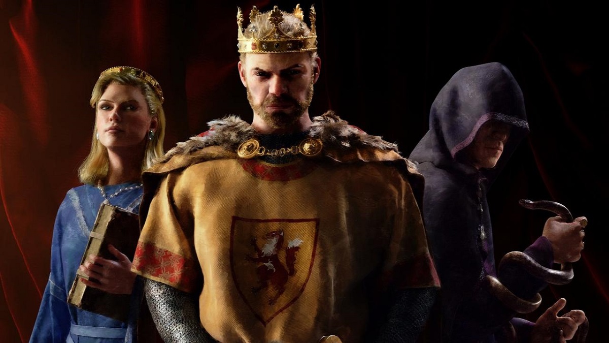 Il componente aggiuntivo Royal Court per Crusader Kings 3 uscirà su PlayStation 5 e Xbox Series il 17 maggio. Il componente aggiuntivo Royal Court per Crusader Kings 3 uscirà su PlayStation 5 e Xbox Series il 17 maggio.