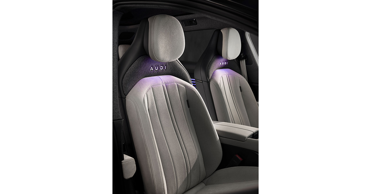 AUDI E5 Sportback in mostra AUDI E5 Sportback in mostra