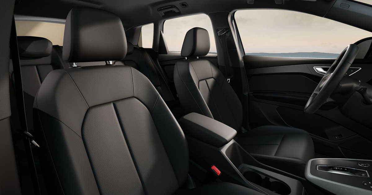 Esterno dell'Audi Q4 e-tron Esterno dell'Audi Q4 e-tron