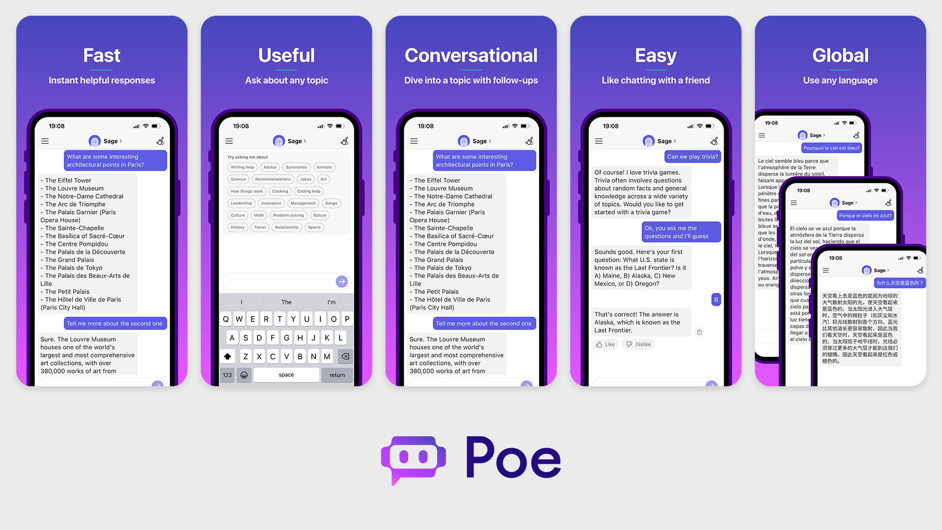 Poe di Quora estende le funzionalità della piattaforma con chat multibot e soluzioni aziendali Poe di Quora estende le funzionalità della piattaforma con chat multibot e soluzioni aziendali