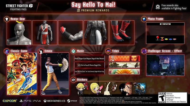 Contenuti del Battle Pass di Street Fighter 6 Contenuti del Battle Pass di Street Fighter 6
