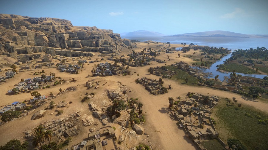 I primi screenshot di Total War: Pharaoh mostrano la maestosa città dell'antico Egitto e lo spettacolare paesaggio del deserto sabbioso.-3 I primi screenshot di Total War: Pharaoh mostrano la maestosa città dell'antico Egitto e lo spettacolare paesaggio del deserto sabbioso.-3