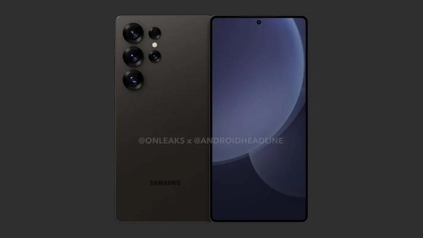 Rendering del Samsung Galaxy S25 Ultra Rendering del Samsung Galaxy S25 Ultra