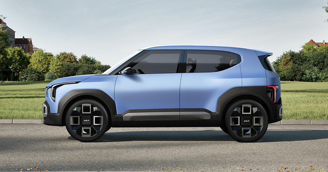 Kia EV2 posteriore Kia EV2 posteriore