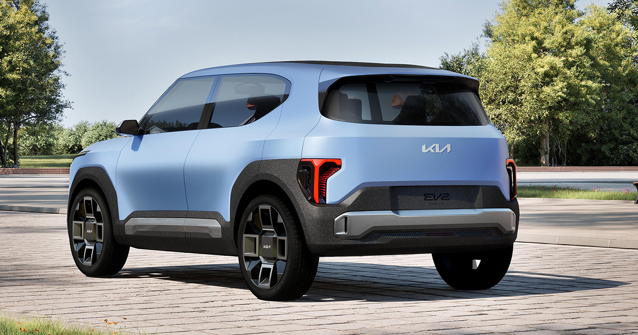 Interni della Kia EV2 Interni della Kia EV2