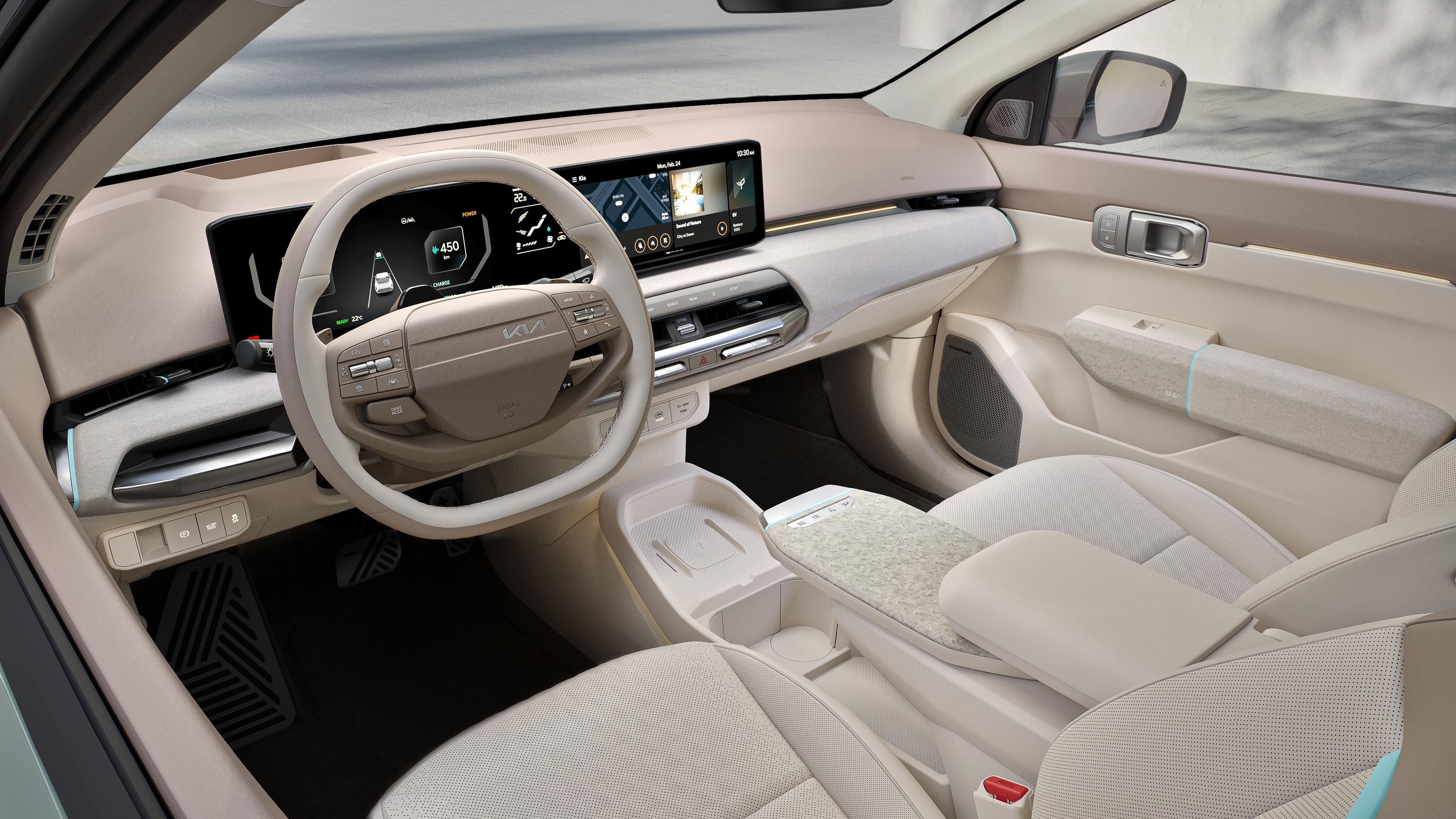 Interni della Kia EV4 - Display Interni della Kia EV4 - Display