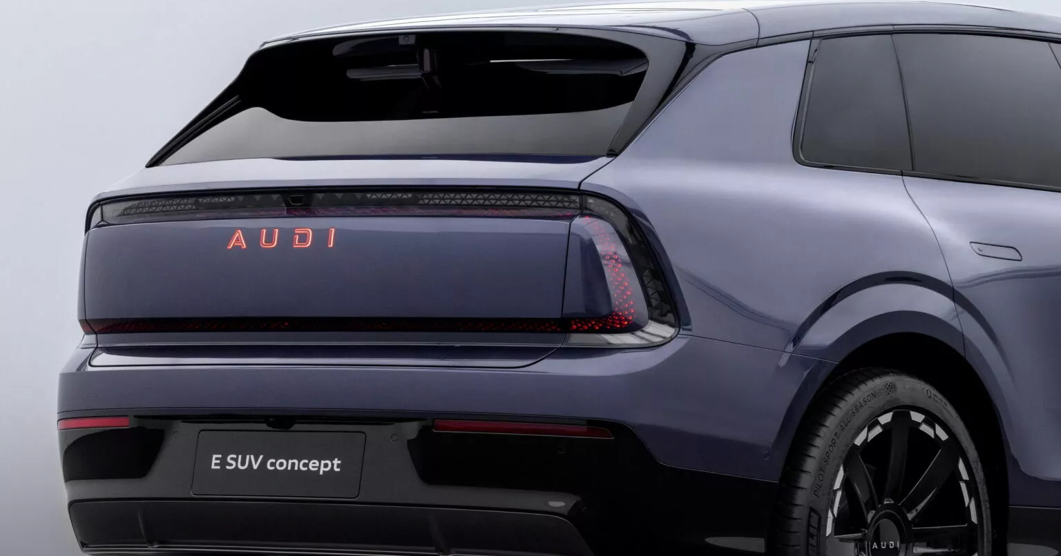 Freni e ruote del concept AUDI E SUV