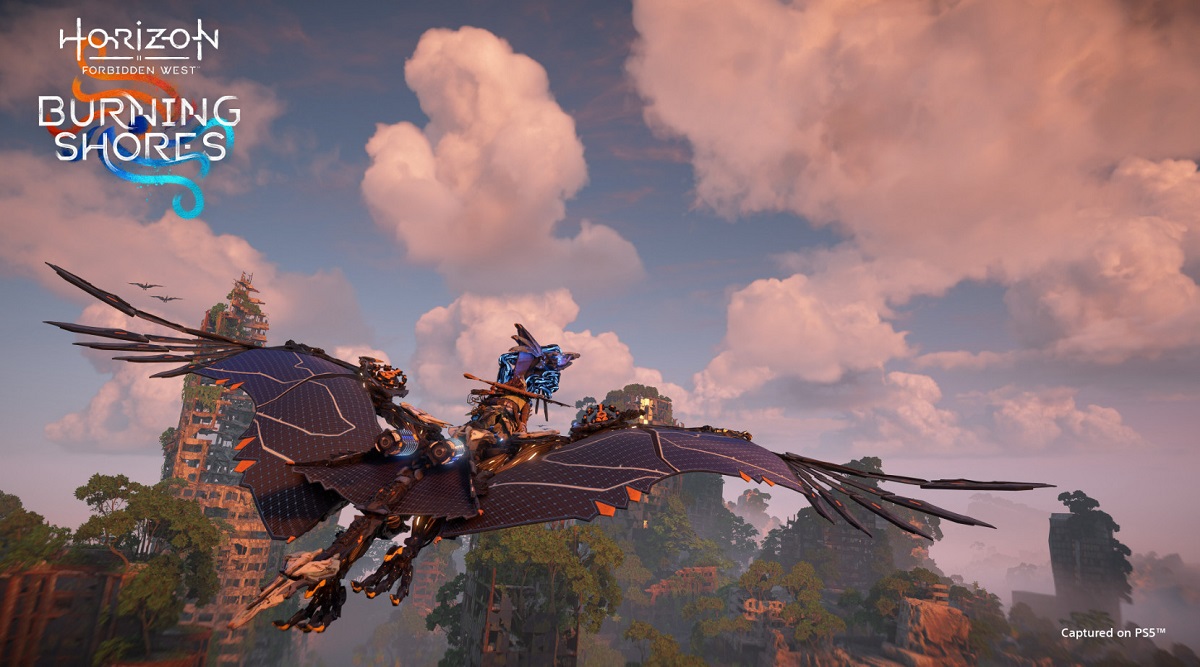 La bellezza e il realismo del cielo nei nuovi screenshot del componente aggiuntivo Burning Shores per Horizon Forbidden West La bellezza e il realismo del cielo nei nuovi screenshot del componente aggiuntivo Burning Shores per Horizon Forbidden West