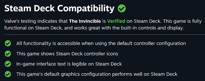 Il thriller atmosferico The Invincible sarà pienamente compatibile con la console portatile Steam Deck a partire dalla data di rilascio-2 Il thriller atmosferico The Invincible sarà pienamente compatibile con la console portatile Steam Deck a partire dalla data di rilascio-2