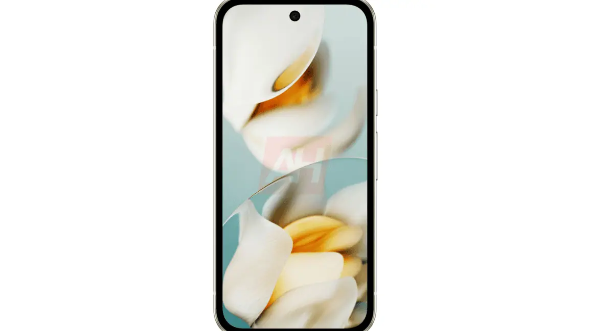 Render dello smartphone Google Pixel 9a Render dello smartphone Google Pixel 9a
