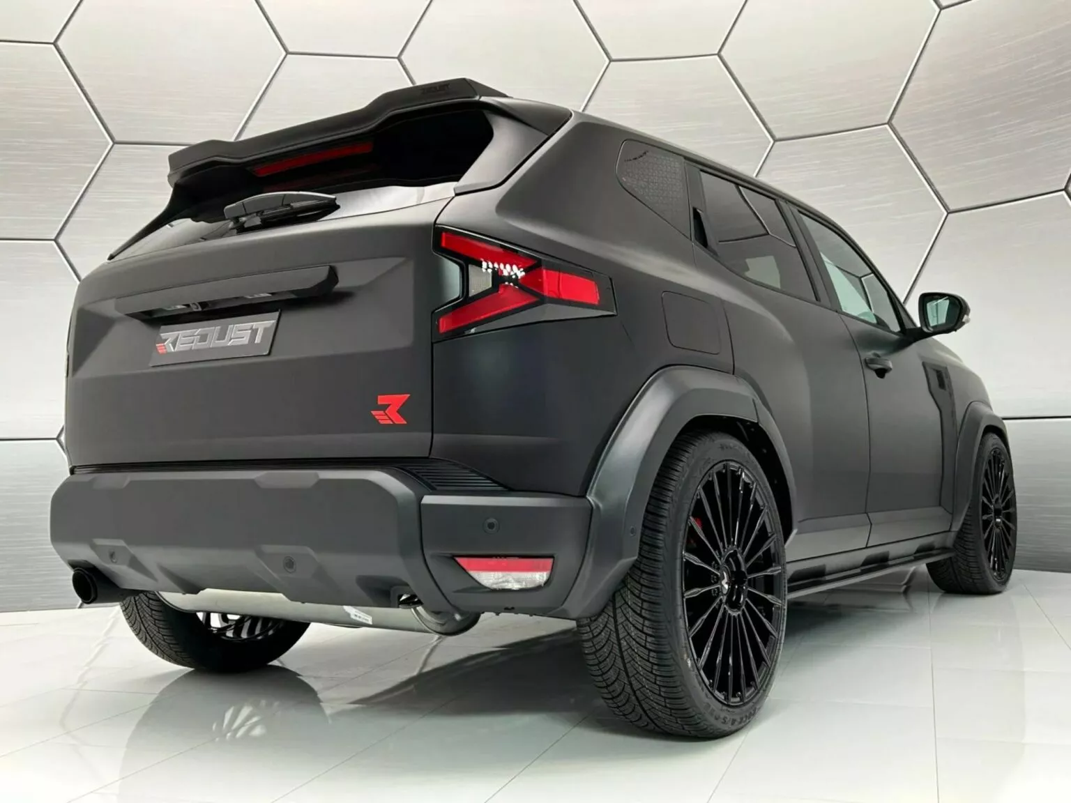 Dacia Duster RS - parte anteriore della vettura Dacia Duster RS - parte anteriore della vettura