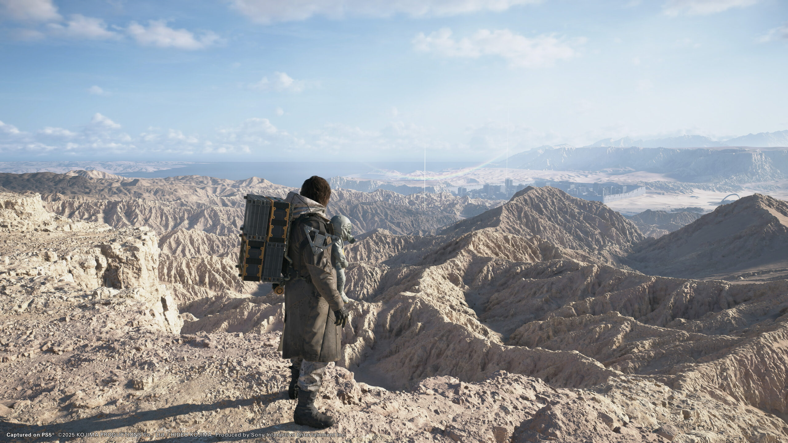 Una scena di Death Stranding 2: On the Beach Una scena di Death Stranding 2: On the Beach