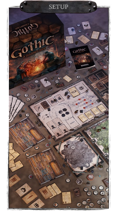 Gioco da Tavolo Gothic: A Shadow's Quest Gioco da Tavolo Gothic: A Shadow's Quest