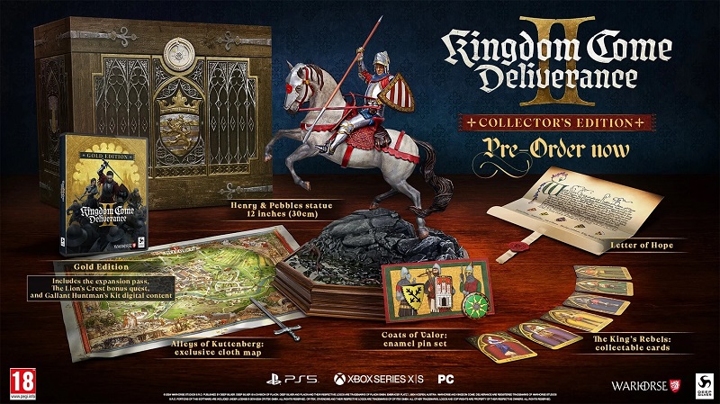 Warhorse Studios ha presentato un'edizione da collezione dell'ambizioso RPG medievale Kingdom Come: Deliverance 2-2