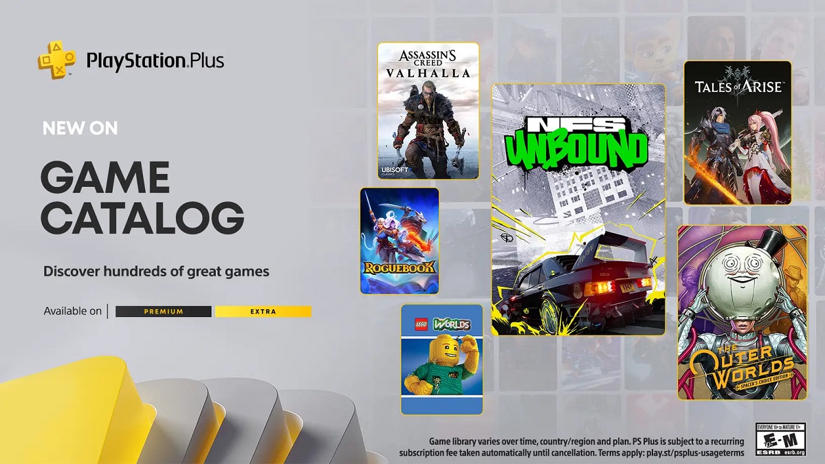 Assassin's Creed Valhalla, Need for Speed Unbound e The Outer Worlds si aggiungeranno all'elenco dei giochi di febbraio per gli abbonati a PlayStation Plus Extra e Premium. Assassin's Creed Valhalla, Need for Speed Unbound e The Outer Worlds si aggiungeranno all'elenco dei giochi di febbraio per gli abbonati a PlayStation Plus Extra e Premium.