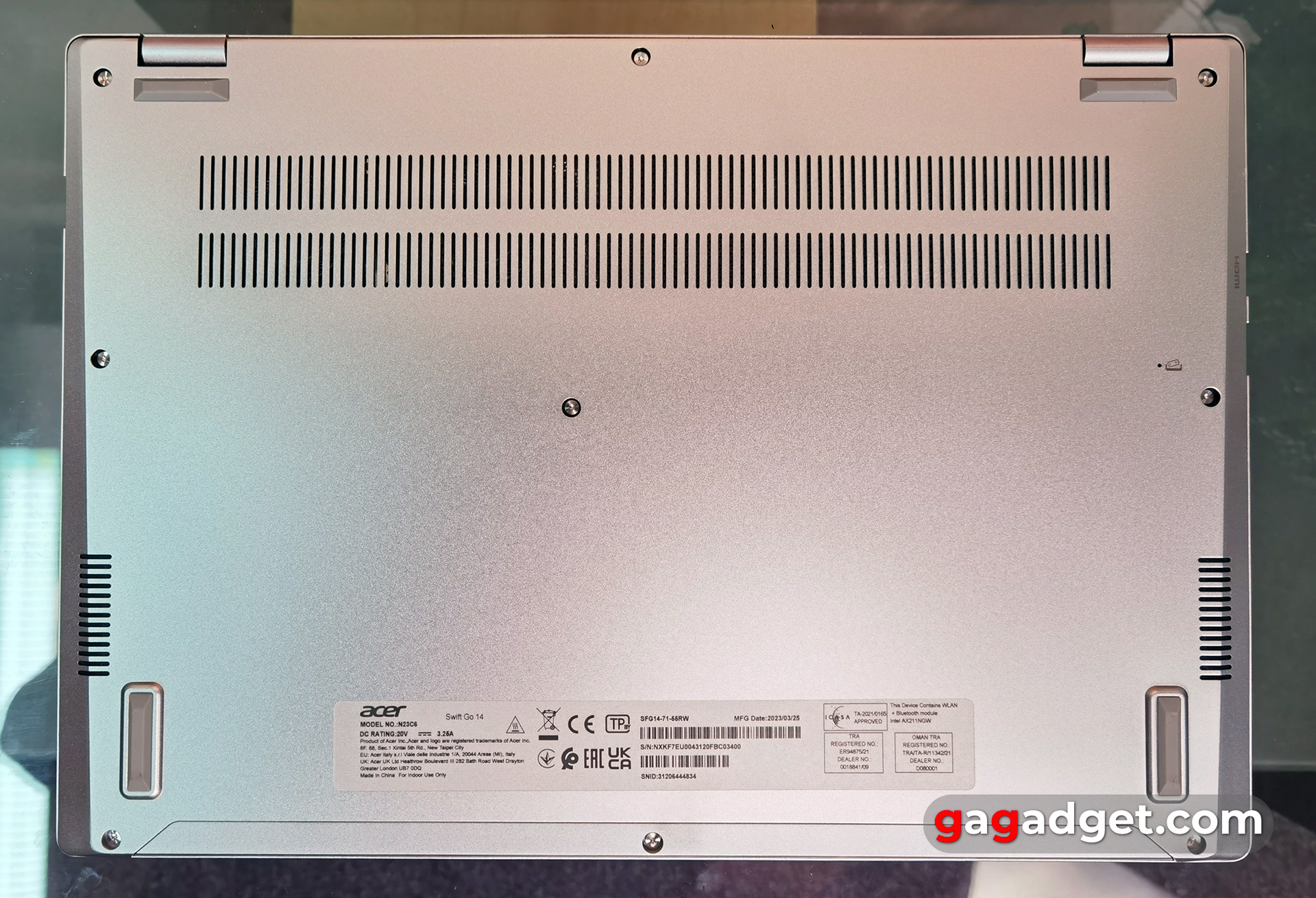 Огляд Acer Swift Go 14 SFG14-71 Огляд Acer Swift Go 14 SFG14-71