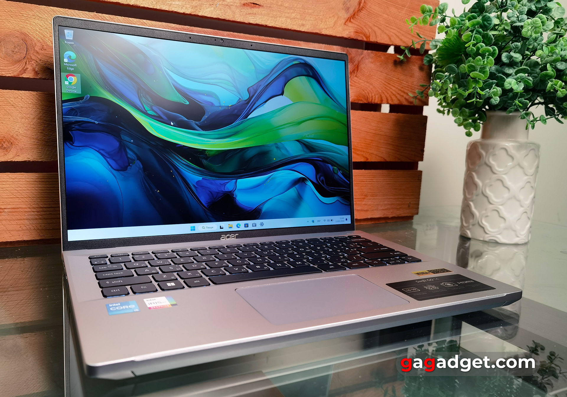 Огляд Acer Swift Go 14 SFG14-71 Огляд Acer Swift Go 14 SFG14-71