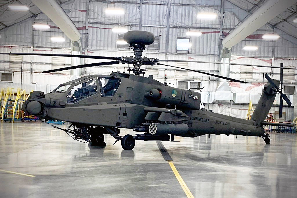 Elicottero d'attacco AH-64E Apache Elicottero d'attacco AH-64E Apache. Illustrazione: Boeing