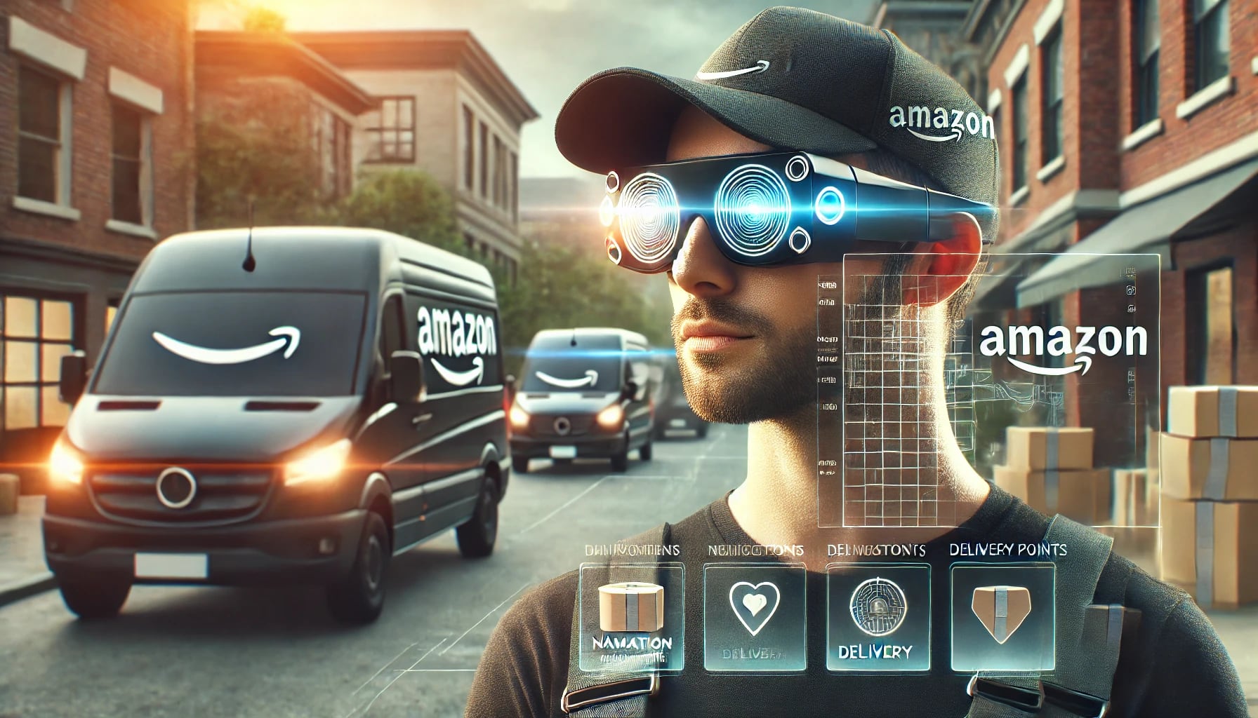 Reuters: Amazon testa gli occhiali intelligenti per gli autisti per accelerare le consegne Reuters: Amazon testa gli occhiali intelligenti per gli autisti per accelerare le consegne