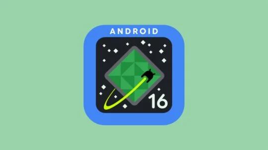 Logo Android 16 Logo Android 16