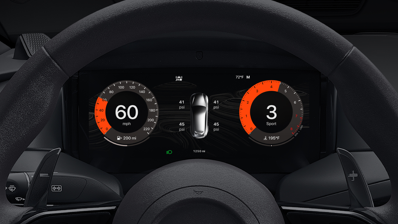 Temi del cruscotto CarPlay Ultra