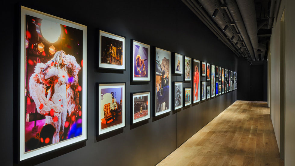 L'interno dello studio Apple Music