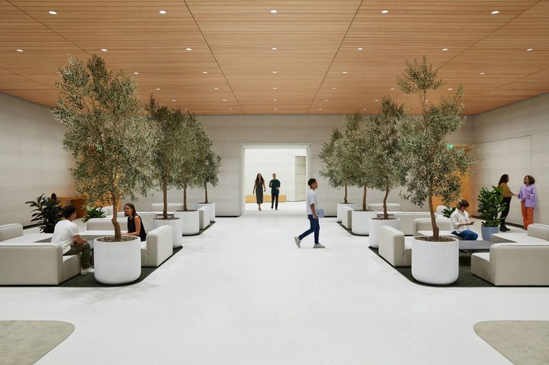 Interno di Apple Park