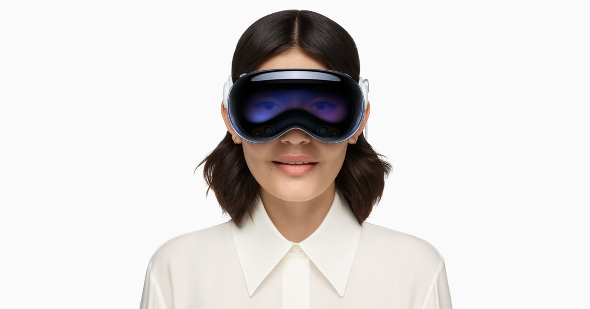 Apple Vision Pro Apple Vision Pro. Illustrazione: Apple
