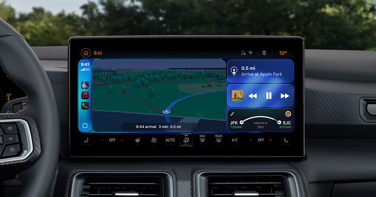 Attività in tempo reale in CarPlay Attività in tempo reale in CarPlay