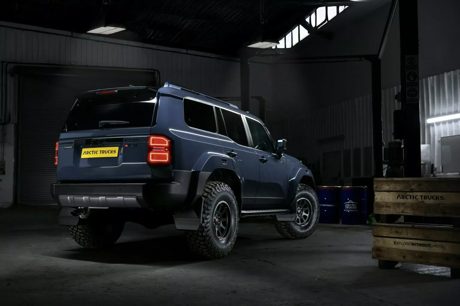 Toyota Land Cruiser 250 AT37 in azione. Toyota Land Cruiser 250 AT37 in azione.