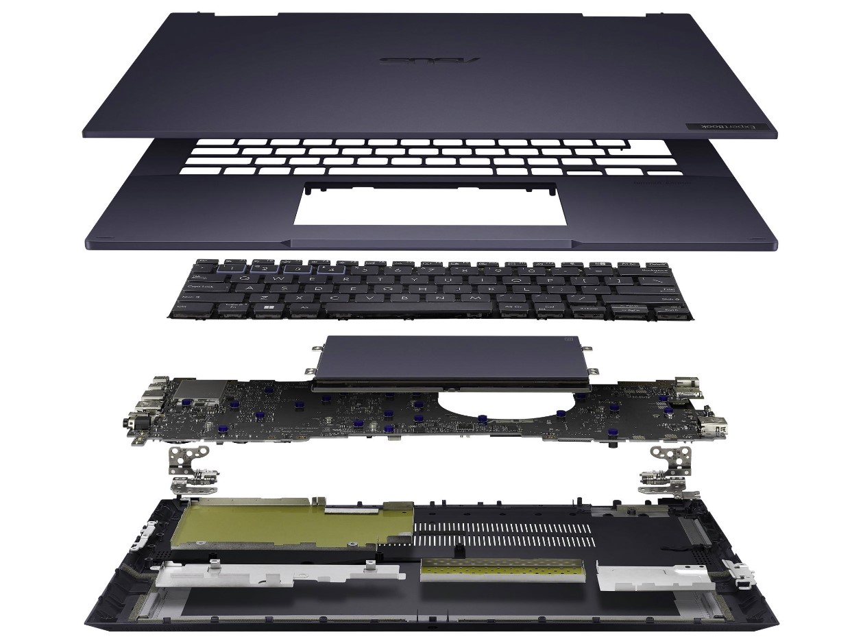 Recensione ASUS ExpertBook B7 Flip (B7402FEA): un notebook aziendale di punta con un case robusto-15
