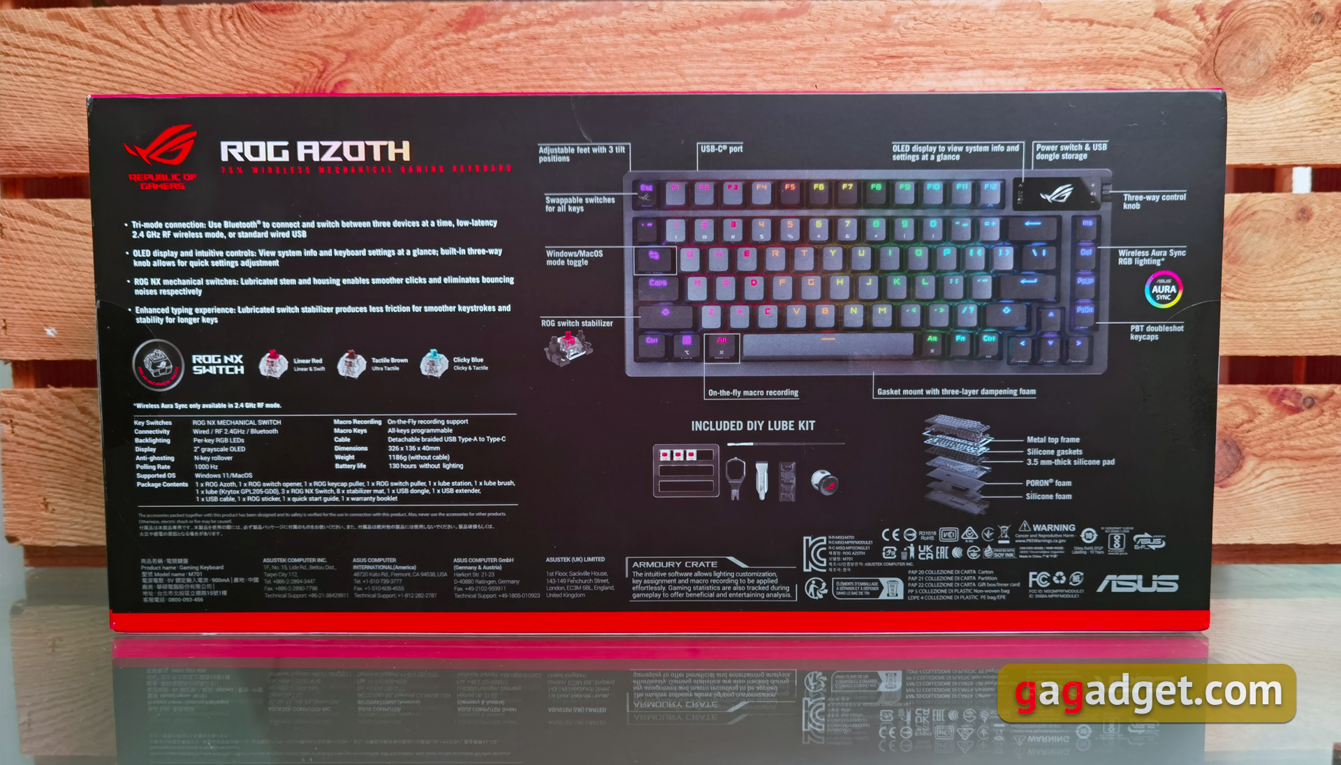 Recensione di ASUS ROG Azoth: una tastiera meccanica senza compromessi per i videogiocatori che non ti aspetti-3 Recensione di ASUS ROG Azoth: una tastiera meccanica senza compromessi per i videogiocatori che non ti aspetti-3