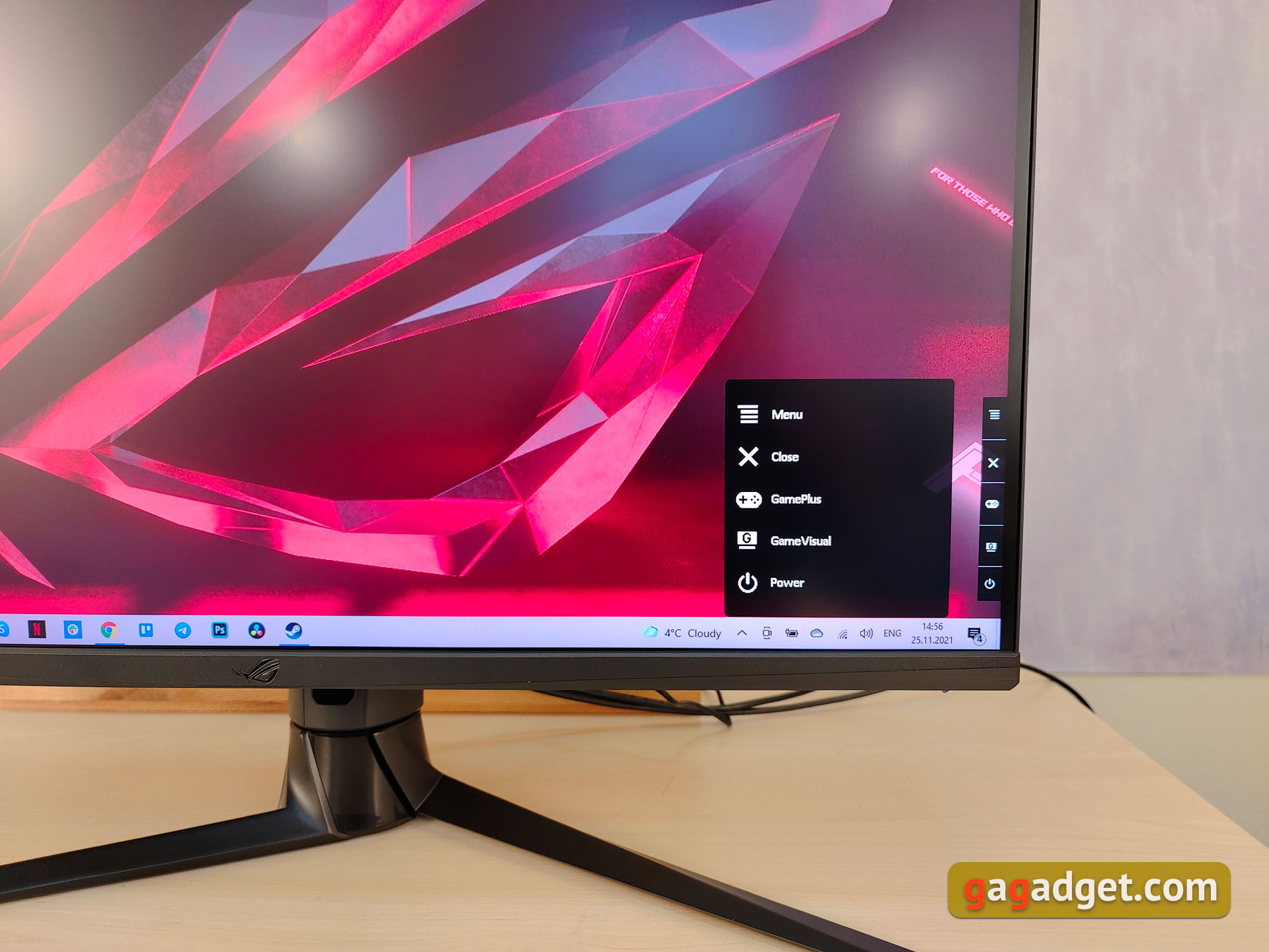 Recensione ASUS ROG Swift PG32UQ: monitor da gioco 4K a punti quantici-31