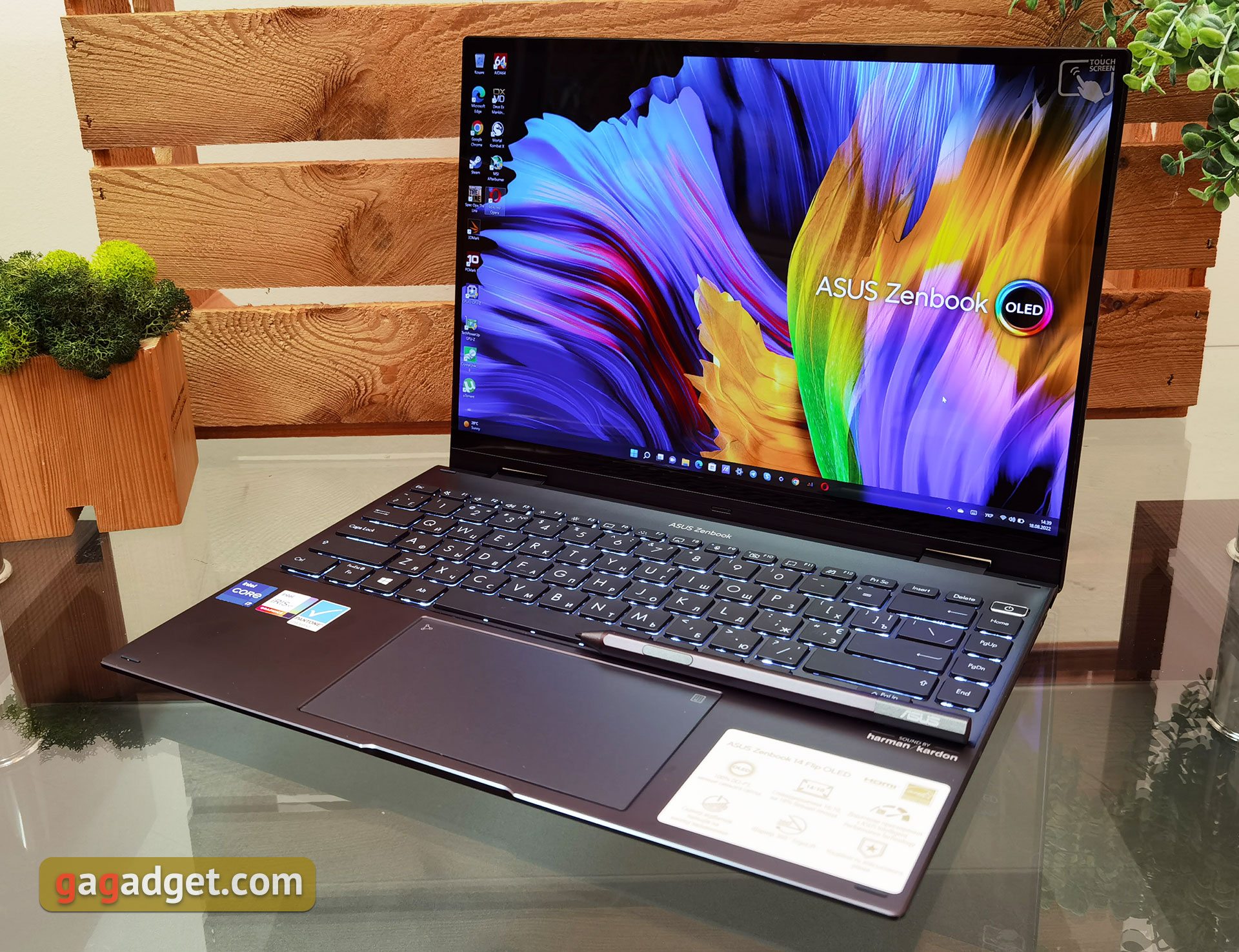 Recensione ASUS Zenbook 14 Flip OLED (UP5401E): potente Ultrabook Transformer con schermo OLED-7