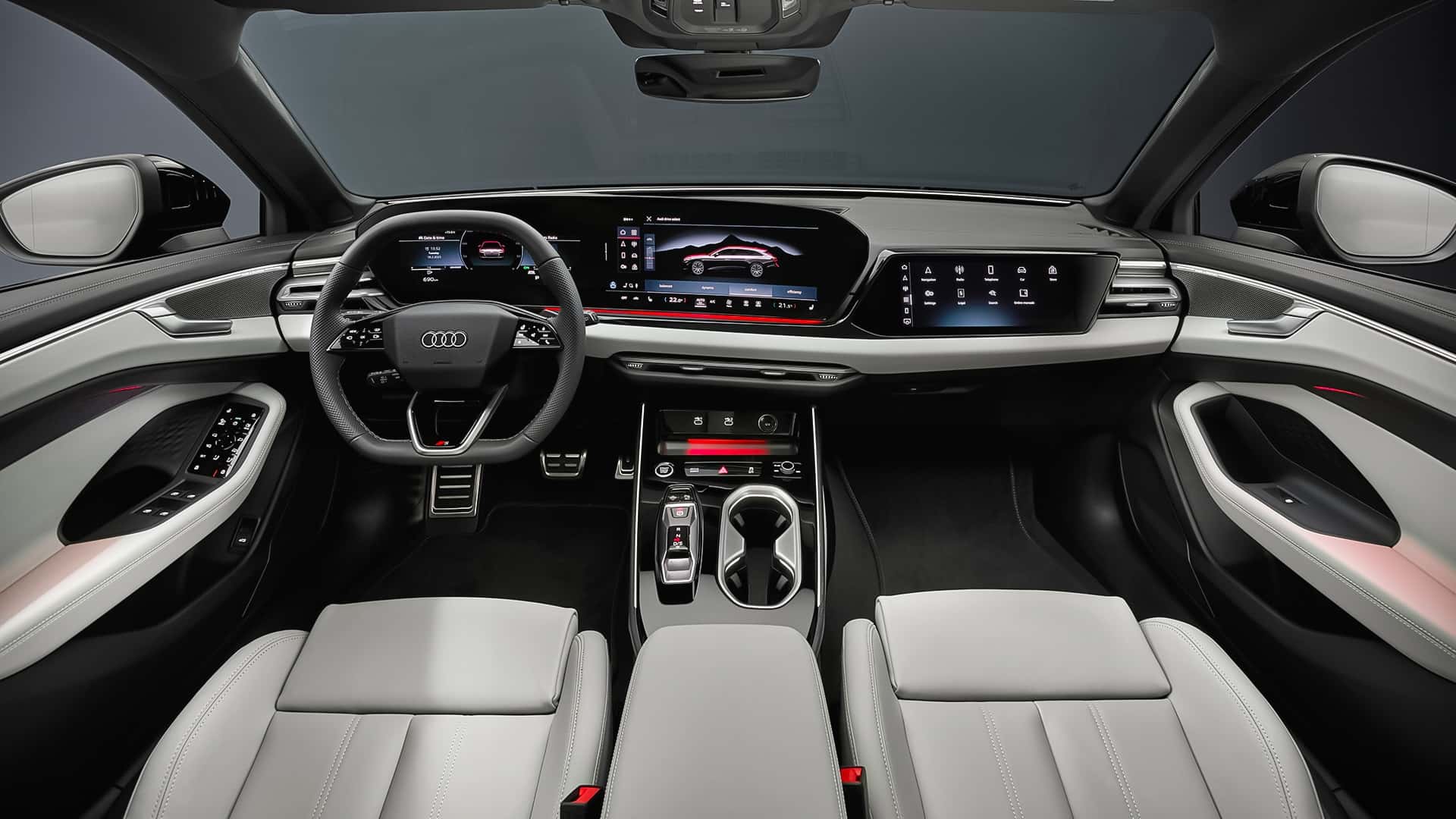 Audi A6 Avant 2025 design degli interni Audi A6 Avant 2025 design degli interni