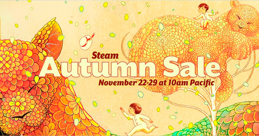 Steam continua i saldi autunnali fino al 29 novembre, così come le votazioni per gli Steam Awards, che hanno 11 nomination.