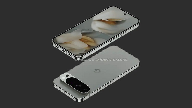 Rendering del Google Pixel 10 Rendering del Google Pixel 10