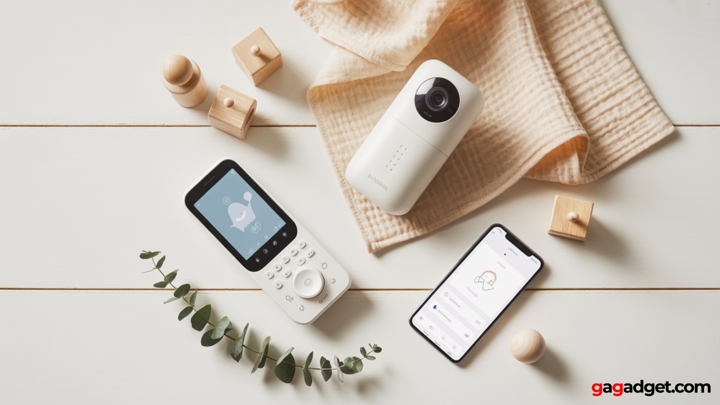 baby monitor con telecamera