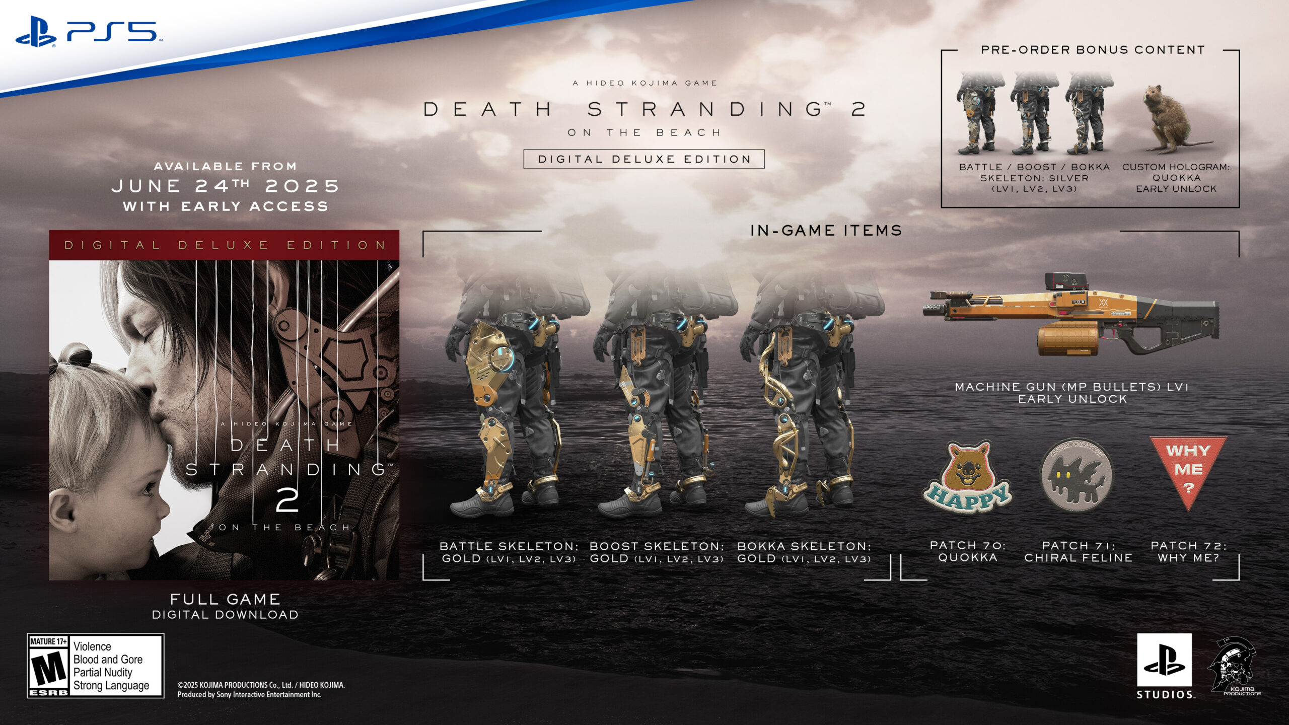 Edizione digitale deluxe di Death Stranding 2 Edizione digitale deluxe di Death Stranding 2