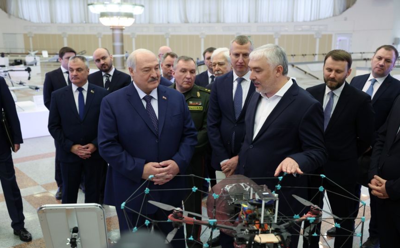 Mostra di droni russi in Bielorussia