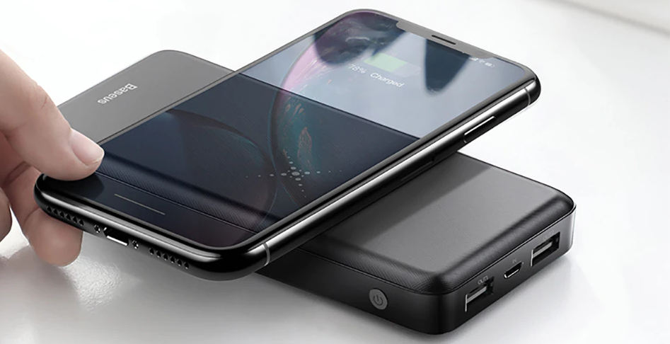Powerbank con ricarica wireless