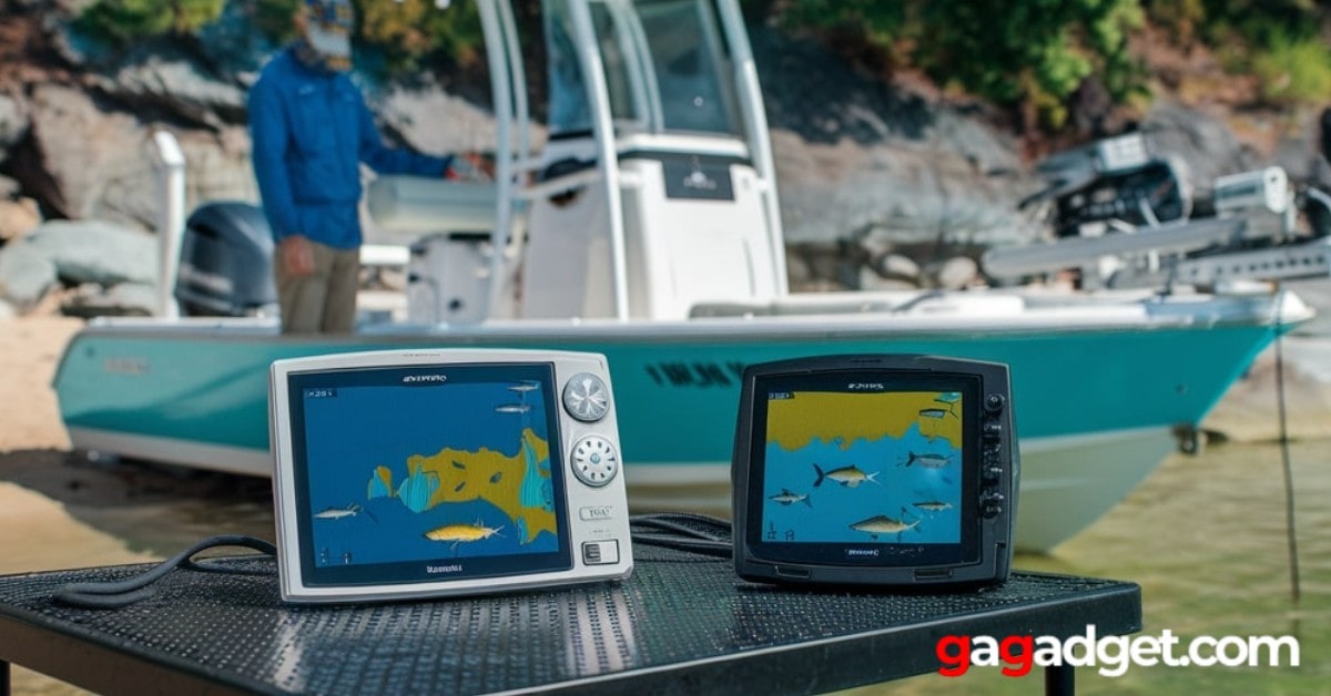 Cercatore di pesci senza fili con GPS