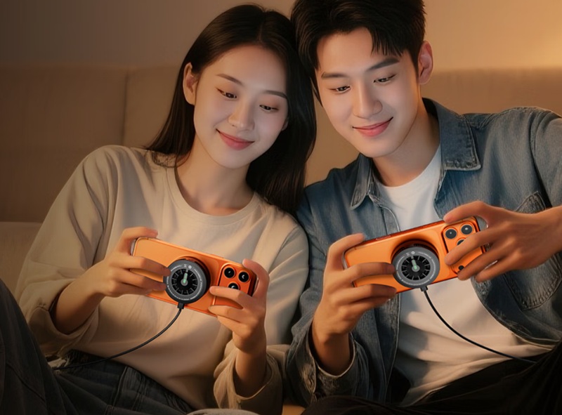 Raffreddatore con Ricarica Wireless Magnetica Black Shark