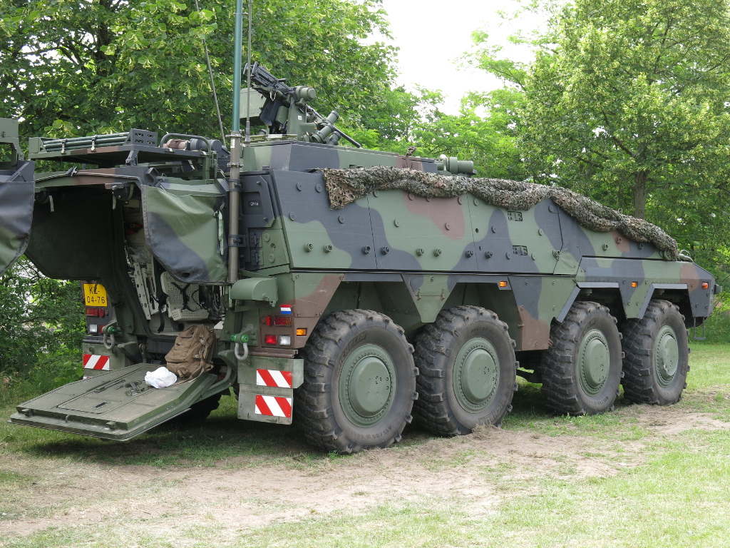 Posto di comando olandese basato sul veicolo da combattimento di fanteria Boxer
