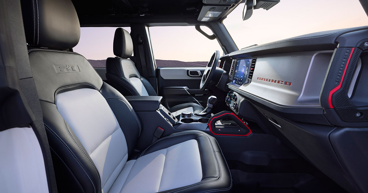Ford Bronco 60th Anniversary Edition - Interior Details Ford Bronco 60th Anniversary Edition - Interior Details