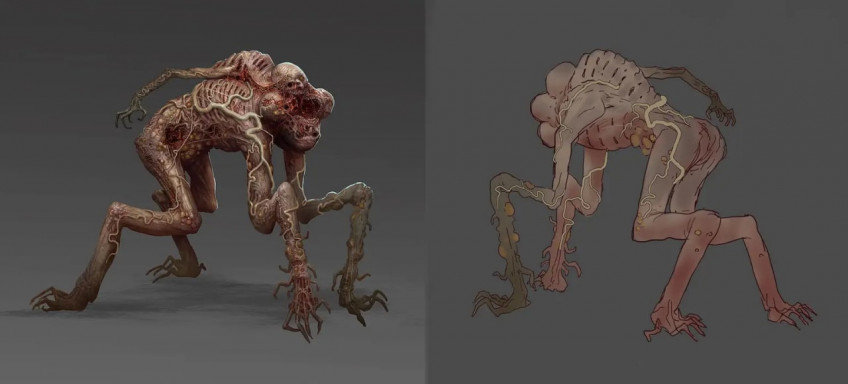 In nuovi screenshot gli sviluppatori di The Callisto Protocol hanno mostrato che tipo di creature vivono nel Dungeon della prigione e hanno raccontato di questo luogo-8 In nuovi screenshot gli sviluppatori di The Callisto Protocol hanno mostrato che tipo di creature vivono nel Dungeon della prigione e hanno raccontato di questo luogo-8
