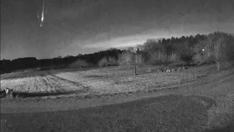 Caduta di detriti spaziali