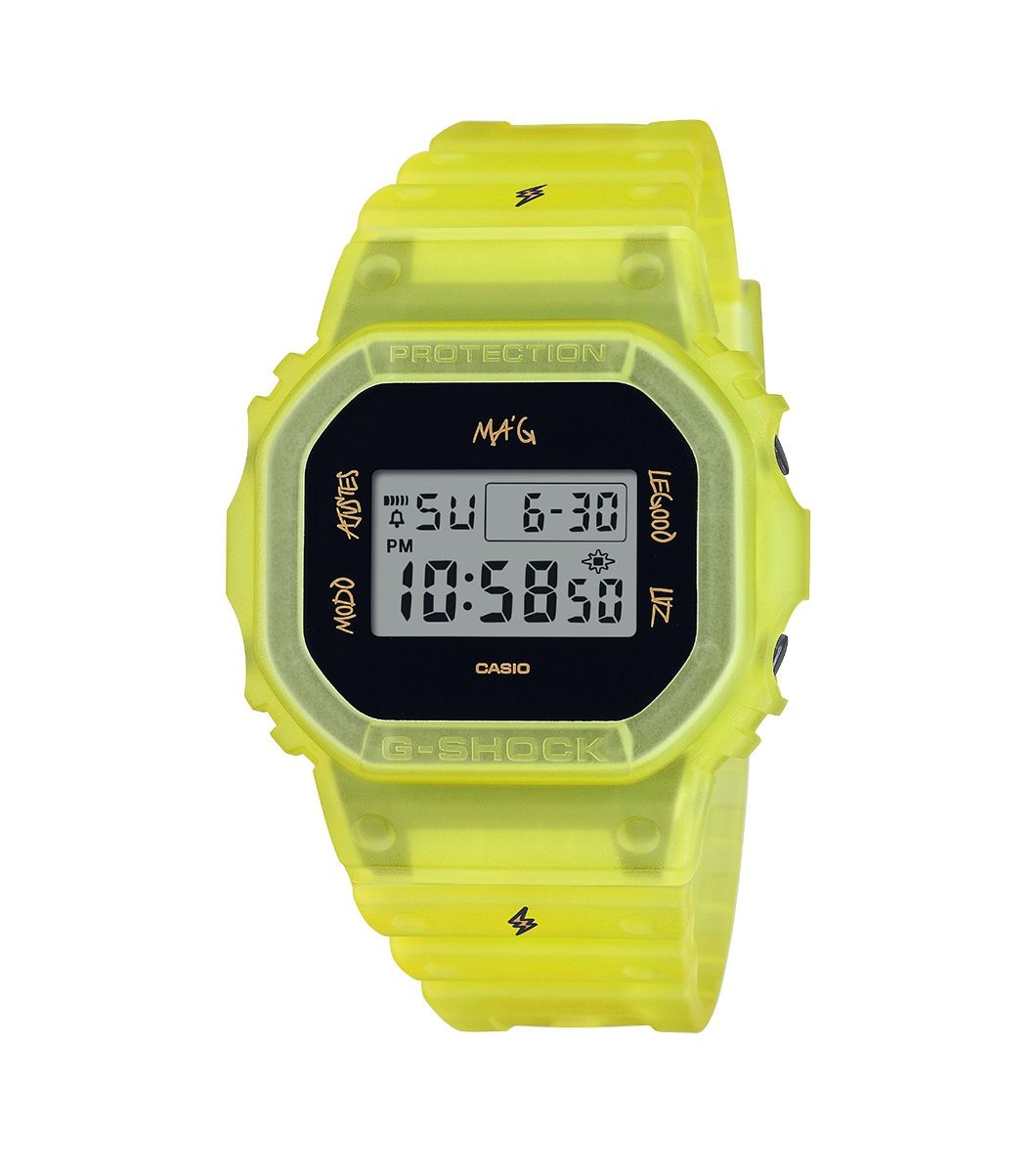G-Shock DWE-5600JB-1A9ER in giallo